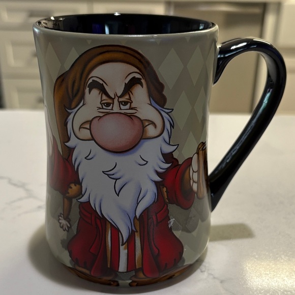 Disney Grumpy Mug in Gray, Red, White, Black - Picture 2 of 6